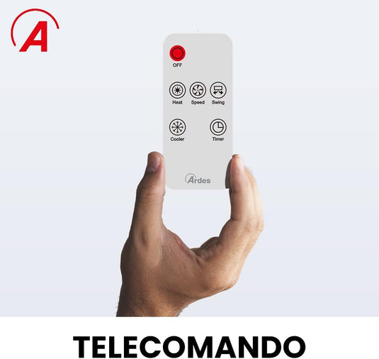 Circulador de Aire 2 en 1: Refresca y Calienta con Mando a Distancia