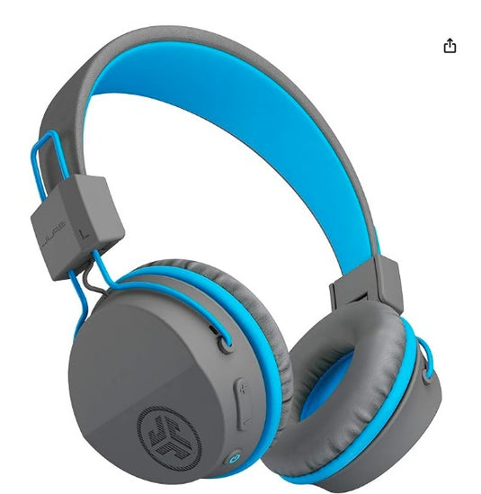 JLab JBuddies Studio – Auriculares Bluetooth Niños Azul