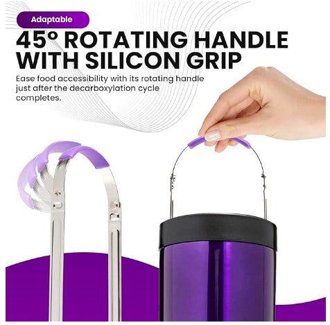 Ardent FX – Elevador Individual de Acero Inoxidable para Descarboxilación e Infusión