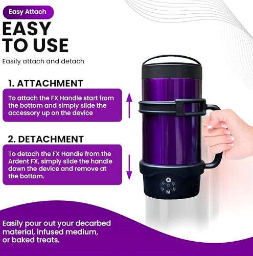 Mango Ardent FX – Asa Ergonómica para Vertido Seguro y Control Preciso