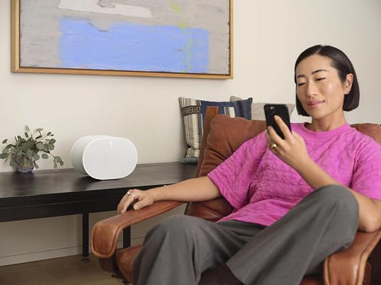 Sonos Era 300 – Altavoz Inteligente con Audio Espacial Dolby Atmos, Wi-Fi, Bluetooth y Alexa – Blanco