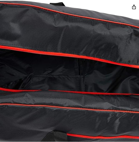 Bolsa de Transporte WHINCK con Ruedines – Maleta Práctica con 2 Compartimentos, Color Negro