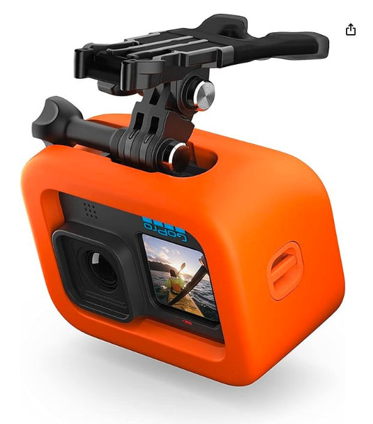 GoPro Soporte de Boca con Floaty – Accesorio Oficial para HERO11/HERO10/HERO9 Black