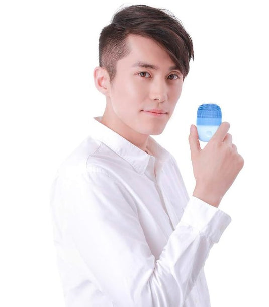 inFace Sonic Facial Device – Cepillo de Limpieza Facial Eléctrico Azul