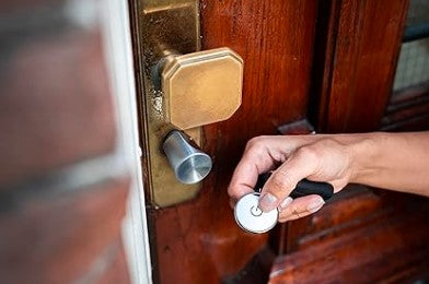 Bold SX-33 Smart Lock – Cilindro Electrónico Negro, Control de Acceso Sin Llave