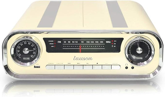Tocadiscos Vintage Muscle Car con Bluetooth y Altavoces integrados