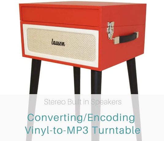 Tocadiscos Retro - Vintage Bluetooth | Función Encoding PC-Link