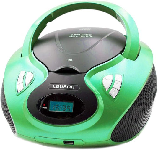 Radio FM y Reproductor de CD Portátil con USB | Radio FM | Mp3