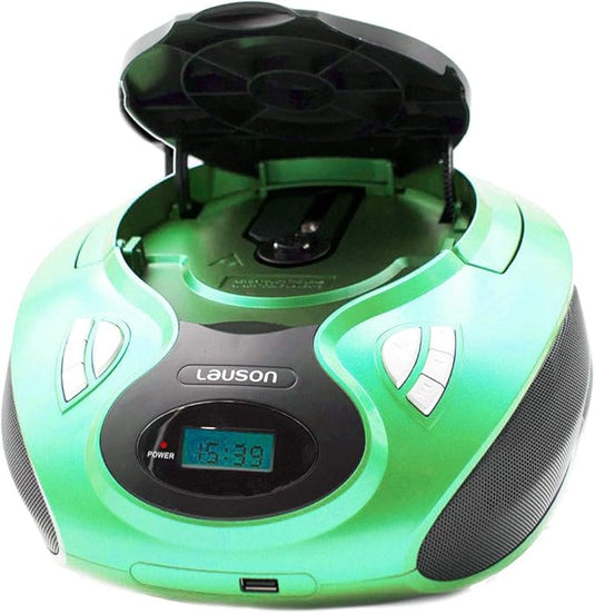 Radio FM y Reproductor de CD Portátil con USB | Radio FM | Mp3