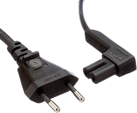 Cable de Alimentación Largo y Corto para Sonos One / Play:1 – Negro