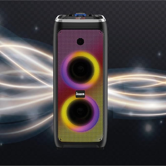 Altavoz Bluetooth Karaoke Portátil con Luces LED