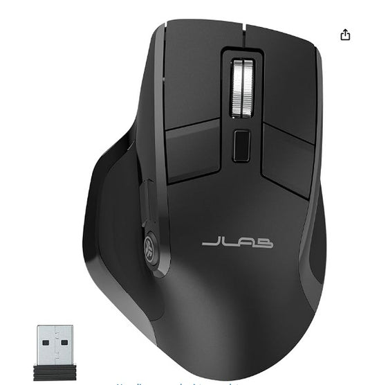JLab Epic – Ratón Inalámbrico Bluetooth/USB