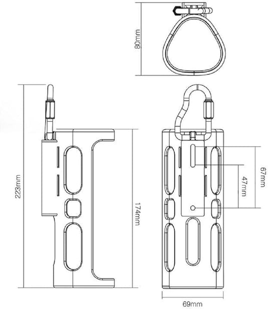 Flexson Funda de Viaje para Sonos Roam – Protección y Portabilidad en Negro