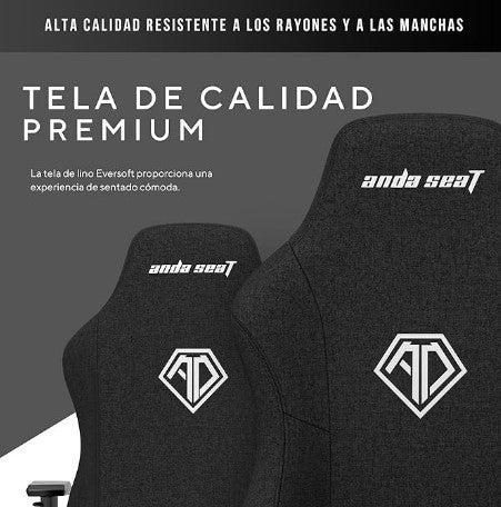 AndaSeat Phantom 3 Grande – Silla Gaming Ergonómica para Adultos