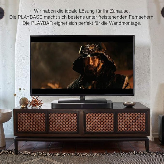 Sonos Playbase – Base de Sonido Envolvente para TV y Música, Negro