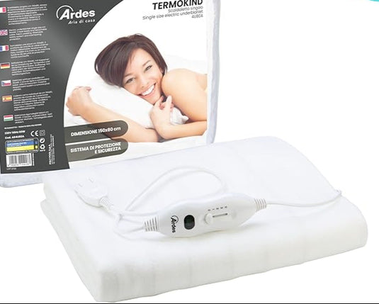 Manta Eléctrica Individual 100% Poliéster - 60W 150 X 80Cm