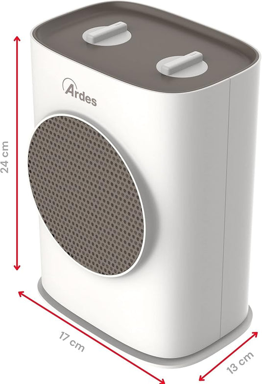 Termoventilador de Cerámica Blanco 45M3 1500W