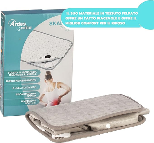 Almohadilla Térmica Eléctrica 100W 32 X 41 Cm - 6 niveles de calor