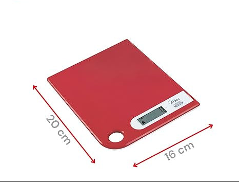 Báscula de Cocina Digital Ultra Fina con Pantalla LCD