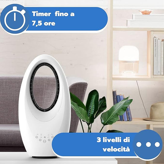 Ventilador Sin Aspas Ardes con Luz LED