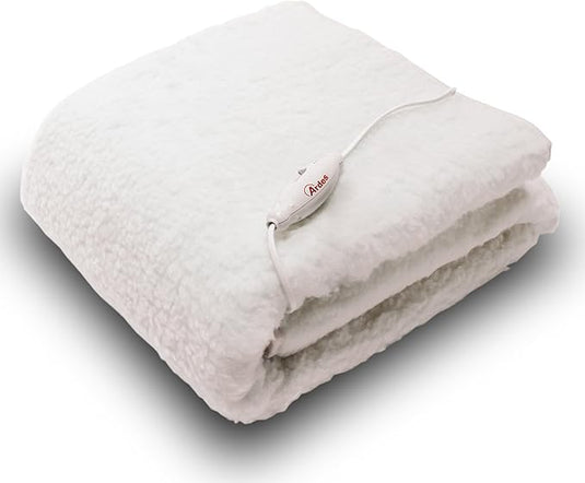 Manta Eléctetrica Individual 100% Lana 60W