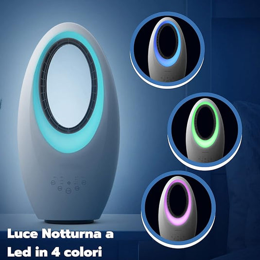 Ventilador Sin Aspas Ardes con Luz LED