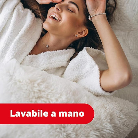 Manta Eléctetrica Individual 100% Lana 60W