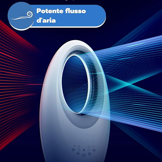 Ventilador Sin Aspas Ardes con Luz LED