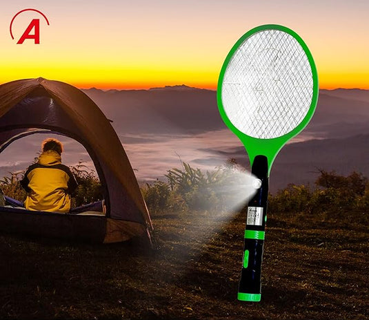 Raqueta Antimosquito Con Linterna