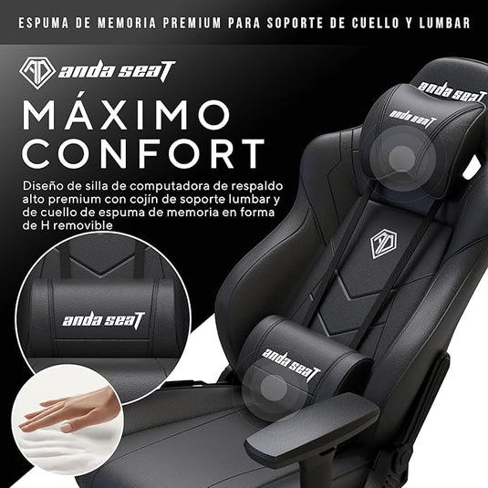Anda Seat Dark Demon Dragon – Silla Gaming Ergonómica Grande