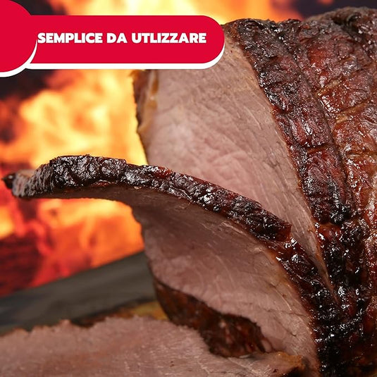 Horno Eléctrico Ventilado de 64L con 6 Modos de Cocción