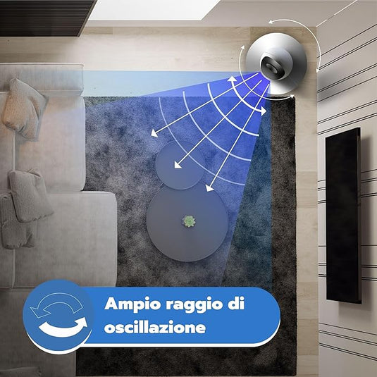 Ventilador de Torre 100 cm con Oscilación Automática y Control Remoto