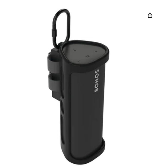 Flexson Funda de Viaje para Sonos Roam – Protección y Portabilidad en Negro