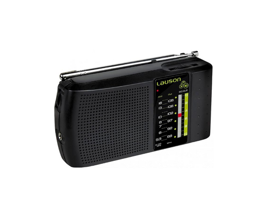 Radio Analógica Portátil Con Altavoz