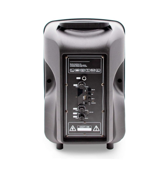 Altavoz Portátil Bluetooth | Luces | USB | Karaoke | Batería 12h | Radio