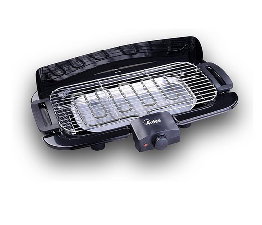 Barbacoa Eléctrica sin humo 2000 W Parrilla Eléctrica Portátil