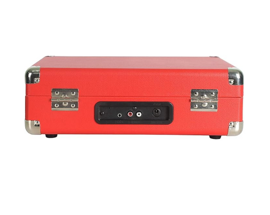 Tocadiscos Bluetooth de Vinilo con Altavoces | Maleta Vintage con 3 velocidades