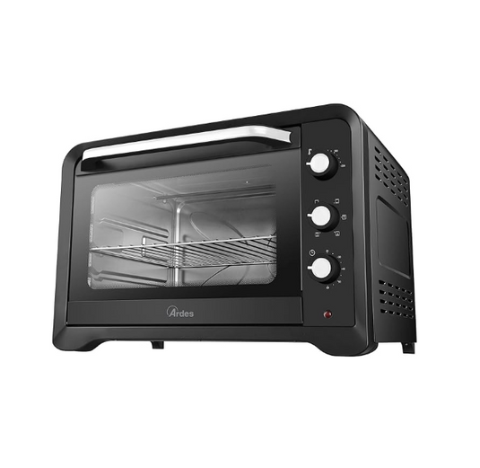 Horno Eléctrico Ventilado de 64L con 6 Modos de Cocción