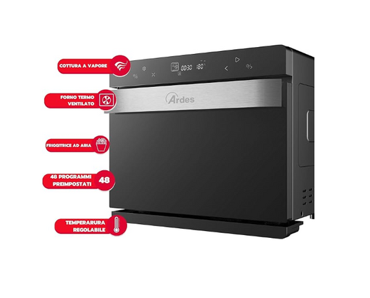 Horno Eléctrico Ventilado 31L con 9 Funciones de Cocción - MIST 400