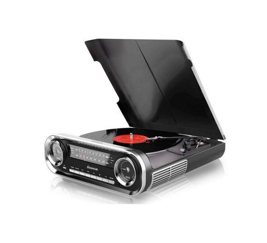 Tocadiscos Vintage Muscle Car con Bluetooth y Altavoces integrados