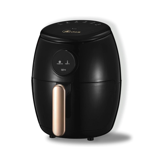 Freidora de Aire 2 Litros Con Pantalla Digital - Temp. 60 Minutos y 200°c