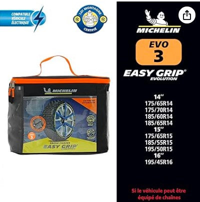 Michelin Cadenas Nieve Easy Grip Evolution 3