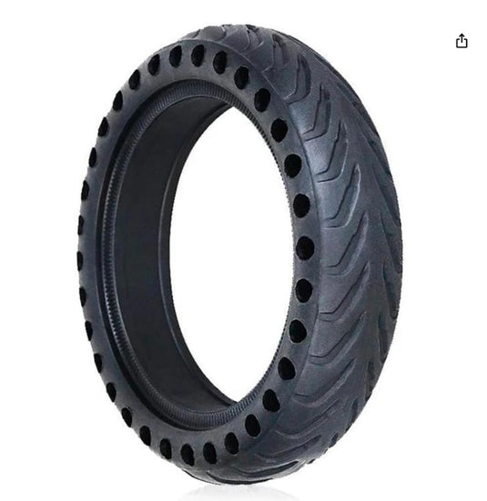 Neumático Sólido WHINCK 8.5" para Xiaomi Mijia – Resistente y Seguro, Negro