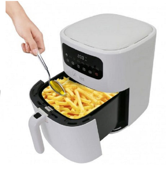 Freidora Sin Aceite 6,5L Blanca 1500W - 1700W