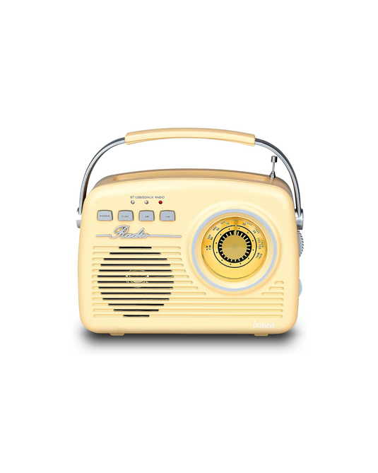 Radio Vintage Con Bluetooth Recargable | FM | USB SD