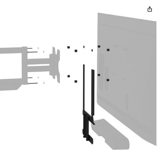 Cavus Soporte Altavoz Ray Blanco
