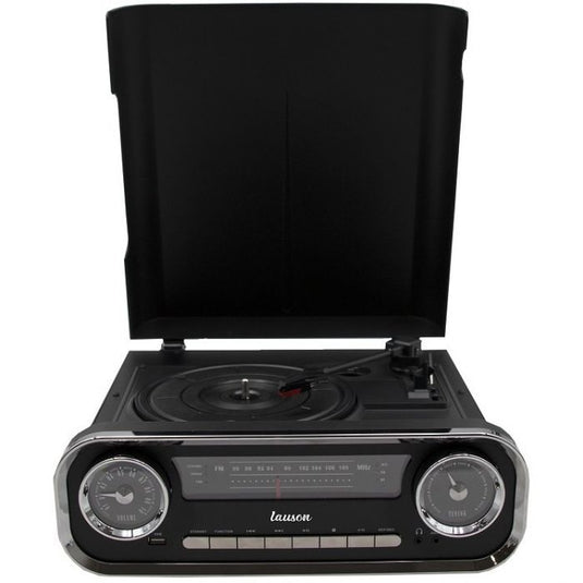 Tocadiscos Vintage Muscle Car con Bluetooth y Altavoces integrados