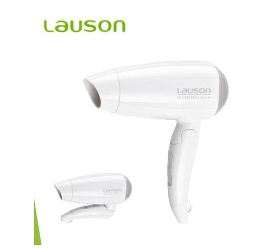 Secador de Viaje Plegable Lauson – 1800W de Potencia Compacta