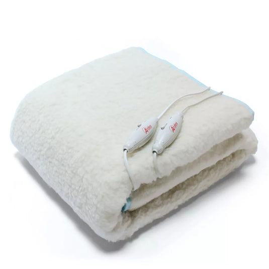 Manta Eléctrica Doble 50% Lana 2X60W 150 X 160Cm