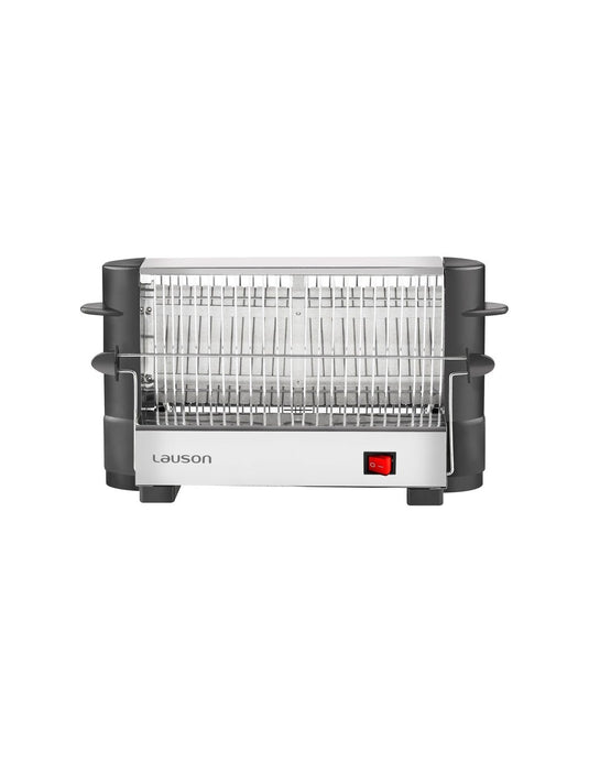 Tostadora Vertical 750W Acero Inoxidable Negra